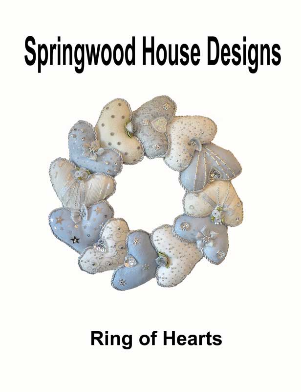 Silver Ring of Hearts
